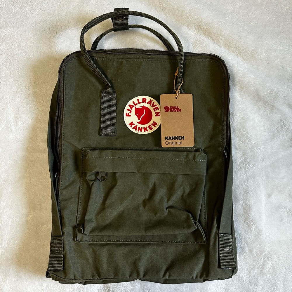 NWT FJALLRAVEN KANKEN - Olive Green